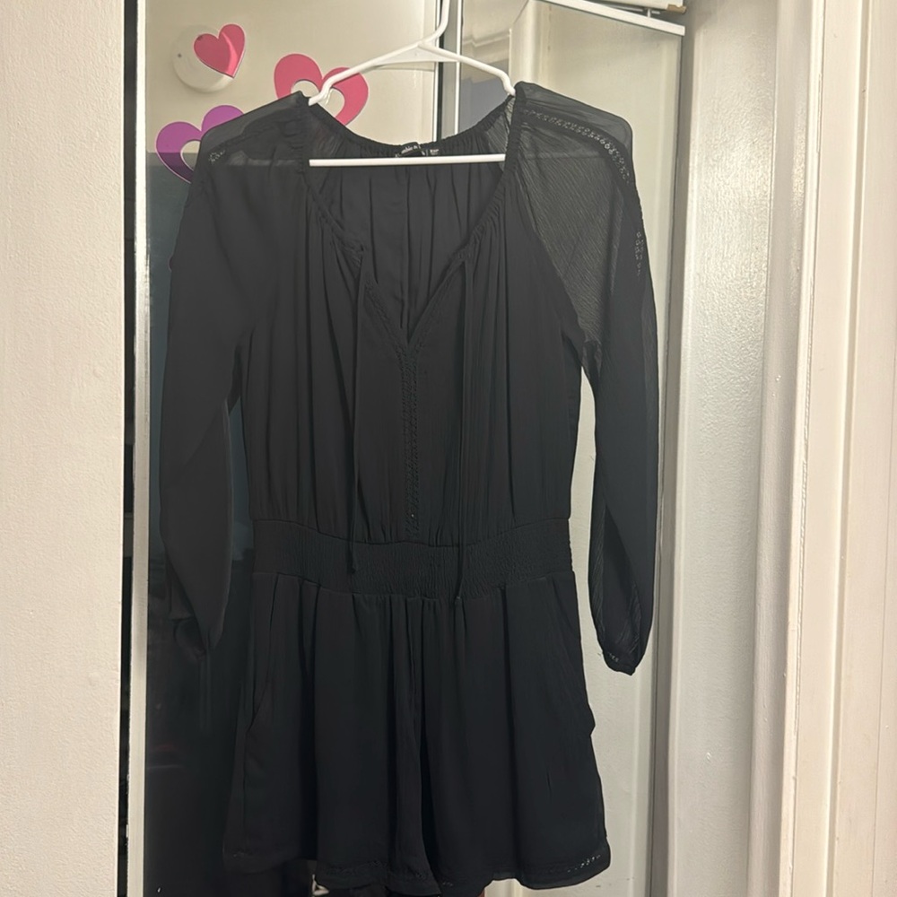 A&F black romper not worn
